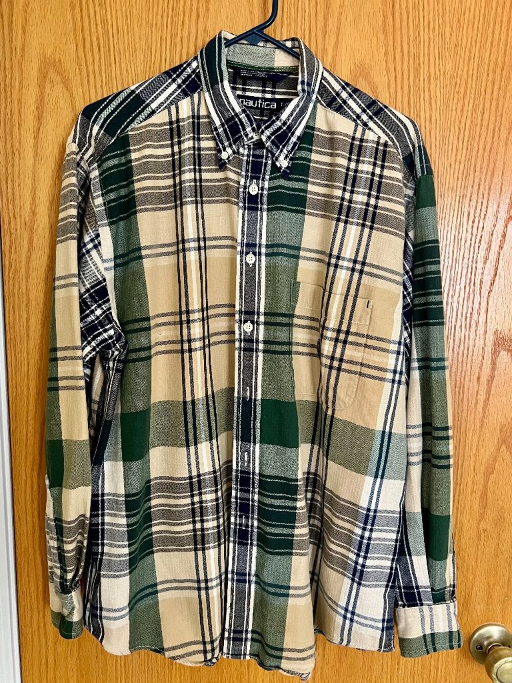 Mens Nautica Long Sleeve Shirt